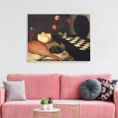 Stillleben mit Schachbrett, 1630 Leinwanddruck (Insitu (Wohnzimmer))