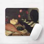 Stillleben mit Schachbrett, 1630 Mousepad (Mit Mouse)