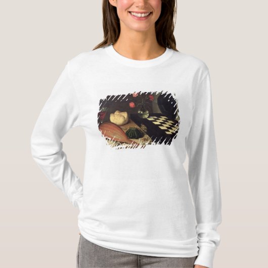 Stillleben mit Schachbrett, 1630 T-Shirt (Vorderseite)