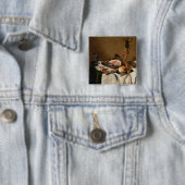 Stillleben mit Schinken, Büchern und Zierschiffen Button (Beispiel)