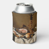 Stillleben mit Schinken, Büchern und Zierschiffen Dosenkühler (Kanne Rückseite)