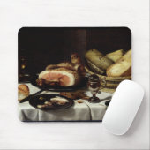 Stillleben mit Schinken Mousepad (Mit Mouse)