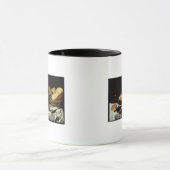 Stillleben mit Schinken Tasse (Zentrum)