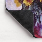 Stillleben mit Sonnenblumen durch Claude Monet Mousepad (Ecke)