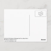 Stillleben mit stillen Kohl und Gurken Melone Postkarte (Rückseite)