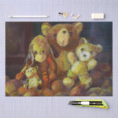 Stillleben mit Teddy Bears Seidenpapier (Handwerk)