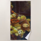 Stillleben mit Teddy Bears Strandtuch (Vorderseite)