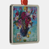 Stillleben mit Tee-Schale 2013 Silbernes Ornament (Rechts)
