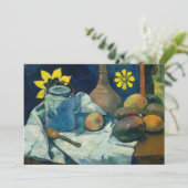 Stillleben mit Teekanne und Obst | Paul Gauguin (Stehend Vorderseite)