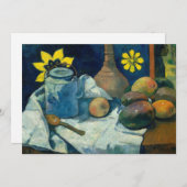 Stillleben mit Teekanne und Obst | Paul Gauguin (Vorne/Hinten)