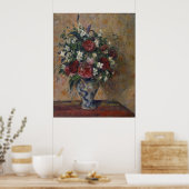 Stillleben mit Torfbäumen und Orange Poster (Küche)