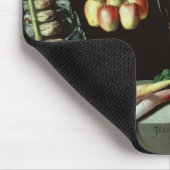 Stillleben mit toten Vögeln, Frucht und Mousepad (Ecke)