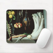 Stillleben mit toten Vögeln, Frucht und Mousepad (Mit Mouse)