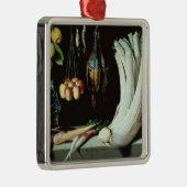 Stillleben mit toten Vögeln, Frucht und Silbernes Ornament (Rechts)
