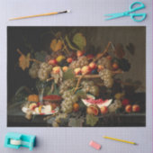 Stillleben mit Trauben Seidenpapier (Basteln)