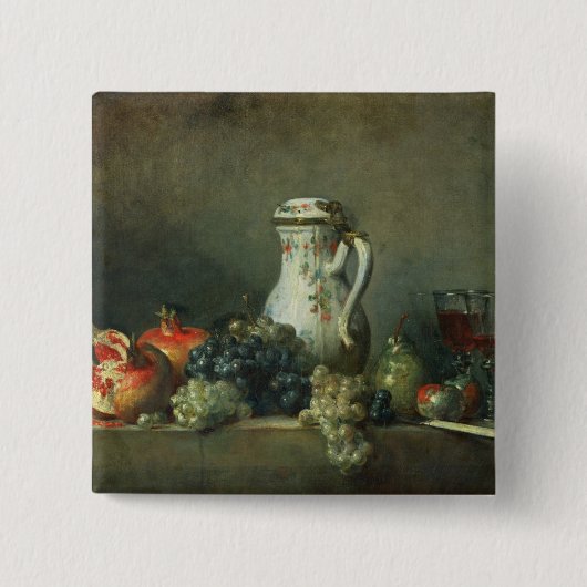 Stillleben mit Trauben und Granatäpfeln, 1763 (Öl Button (Vorderseite)