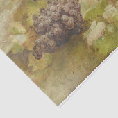 Stillleben mit Trauben von Giovanni Segantini Seidenpapier (Ausschnitt)