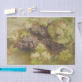 Stillleben mit Trauben von Giovanni Segantini Seidenpapier (Handwerk)