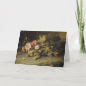 Stillleben mit Trauben von Margaretha Roosenboom Karte (Vorderseite)