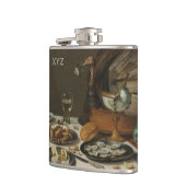„Stillleben mit Truthahn-Pie“ individuelle Flasche Flachmann (Links)