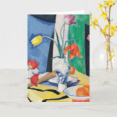 Stillleben mit Tulips | Samuel John Peploe Karte (Gelbe Blume)