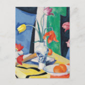 Stillleben mit Tulips | Samuel John Peploe Postkarte (Vorderseite)