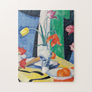 Stillleben mit Tulips Samuel John Peploe Puzzle