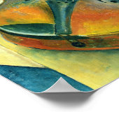 Stillleben mit Violine, 1921 Poster (Ecke)