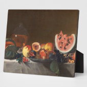 Stillleben mit Wassermelonen und Karaffe Fotoplatte (Seite)