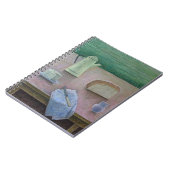 Stillleben mit Wensleydale Käse 2013 Notizblock (Linke Seite)