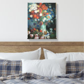 Stillleben mit Wiese-Blume | Vincent van Gogh Leinwanddruck (Insitu (Schlafzimmer))