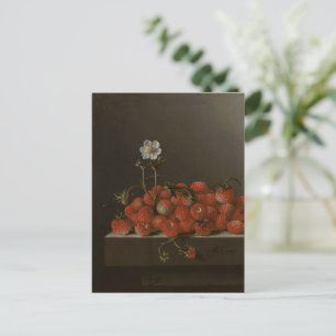 Stillleben mit wilden Erdbeeren, 17. Postkarte