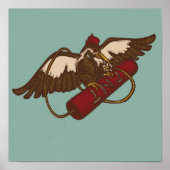 Stillleben mit Woodpecker Poster (Vorne)