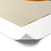 Stillleben mit Zitrusfrüchten und Glasflasche Post Poster (Ecke)