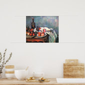 Stillleben mit Zwiebeln - Paul Cézanne Poster (Küche)