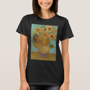 Stillleben mit zwölf Sonnenblumen von Vincent van  T-Shirt