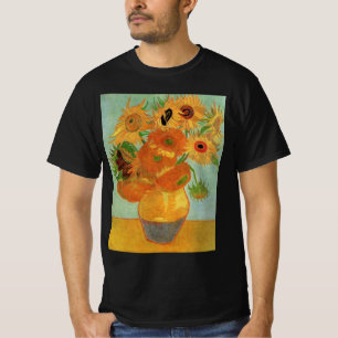 Stillleben mit zwölf Sonnenblumen von Vincent van  T-Shirt