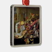 Stillleben Ornament Aus Metall (Rechts)