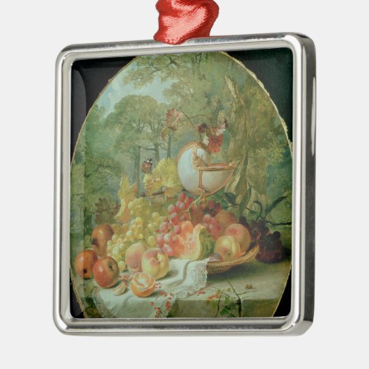 Stillleben Ornament Aus Metall (Links)