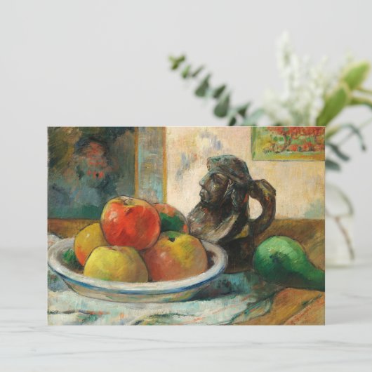 Stillleben | Paul Gauguin (Stehend Vorderseite)