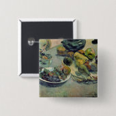 Stillleben Paul Gauguins | mit Frucht, 1888 Button (Vorne & Hinten)