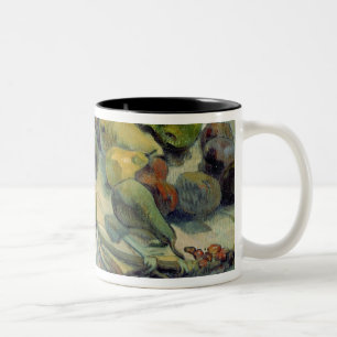 Stillleben Paul Gauguins   mit Frucht, 1888 Zweifarbige Tasse