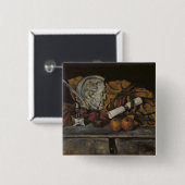 Stillleben Pauls Cezanne | des Accessor des Button (Vorne & Hinten)