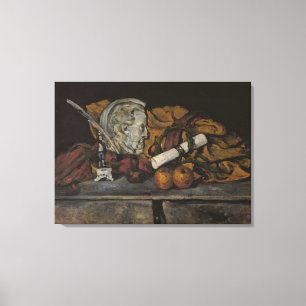 Stillleben Pauls Cezanne des Accessor des Leinwanddruck
