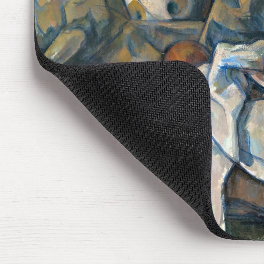 Stillleben Pauls Cezanne | mit Äpfeln und Mousepad (Ecke)