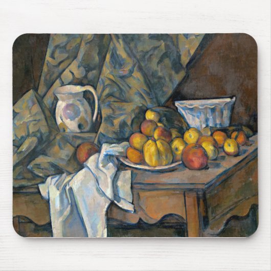 Stillleben Pauls Cezanne | mit Äpfeln und Mousepad (Vorne)