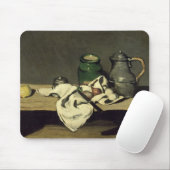 Stillleben Pauls Cezanne | mit einem Kessel, Mousepad (Mit Mouse)
