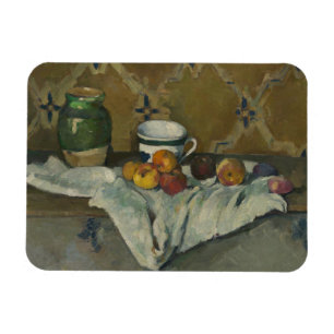 Stillleben Pauls Cezanne mit Glas, Schale und Magnet