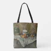 Stillleben Pauls Cezanne | mit Glas, Schale und Tasche (Rückseite)