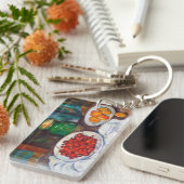 Stillleben Pauls Cezanne mit Kirschen und Schlüsselanhänger (Vorderseite rechts)